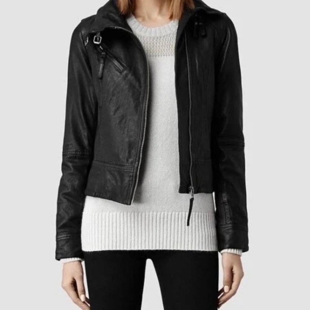 All Saints Leather Jacket